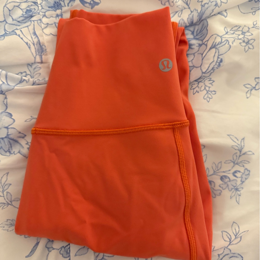 Lululemon Wunder Under High-Rise Pant 28" Warm Coral